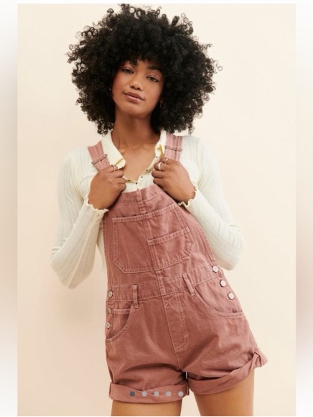 Free people Ziggy shortalls overalls